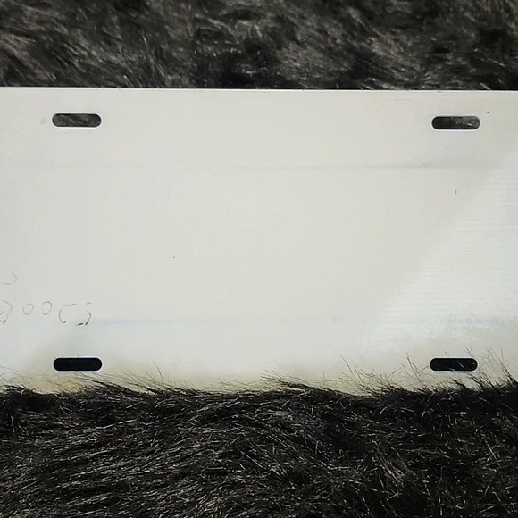 Blue Truck License Plate. Metal. - Picture 4 of 4